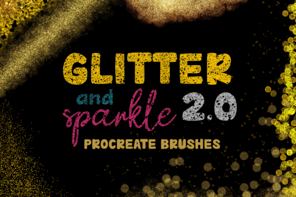 Glitter Sparkle 2.0 for Procreate
