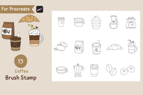 How Procreate Brush Stamp Coffee is Brewing Creativity for Digital Artists