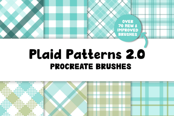 Plaid Patterns 2.0 for Procreate
