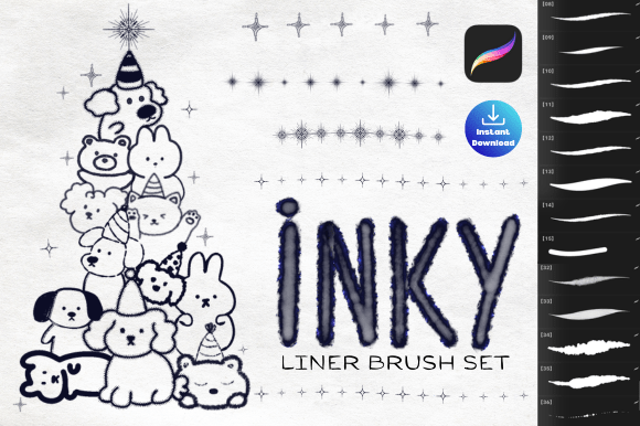 Procreate Ink Liner Brush Pack: A Closer Look for Digital Artists