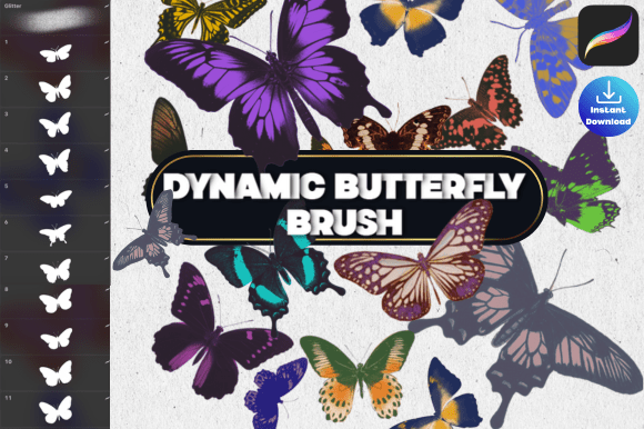 Unlocking Creativity: The Rise of the Procreate Dynamic Butterfly Stamp Brush