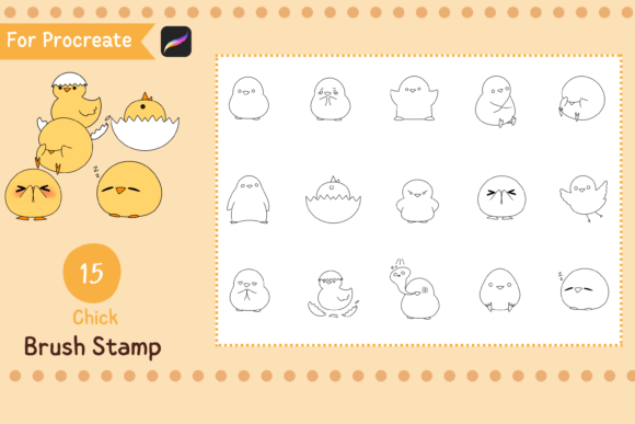 Unlocking Creativity with Procreate Brush Stamp Chick: A Must-Have Tool for Digital Artists